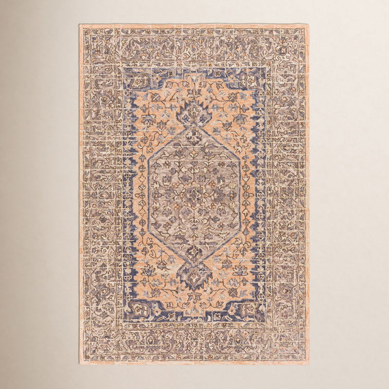 Domenica Wool Oriental Indoor Rug, Rectangle 2' x 3'