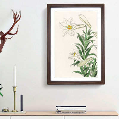 Lilies by Ohara Koson - Picture Frame Painting Print