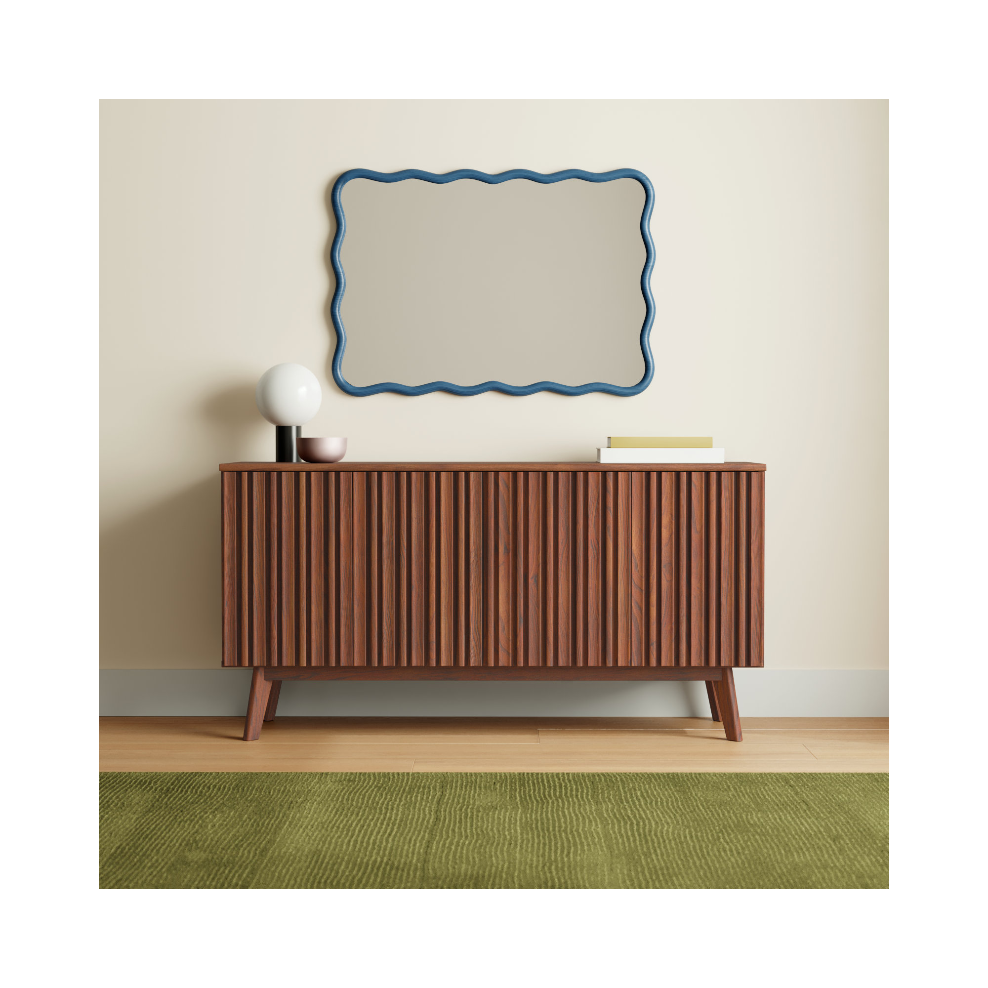 Helena 62'' Media Console, Walnut