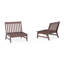 Chaise de patio Minhaj avec coussins Sunbrella-1960691938