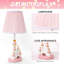 Lampe de chevet rose