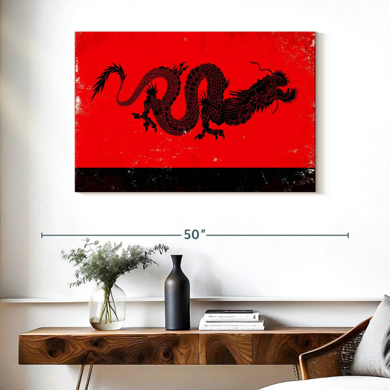 Eastern Dragon, 26" H x 39" W