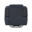 Fauteuil inclinable et pivotant moderne bleu, tissu d'ameublement respirant en similicuir 1pc