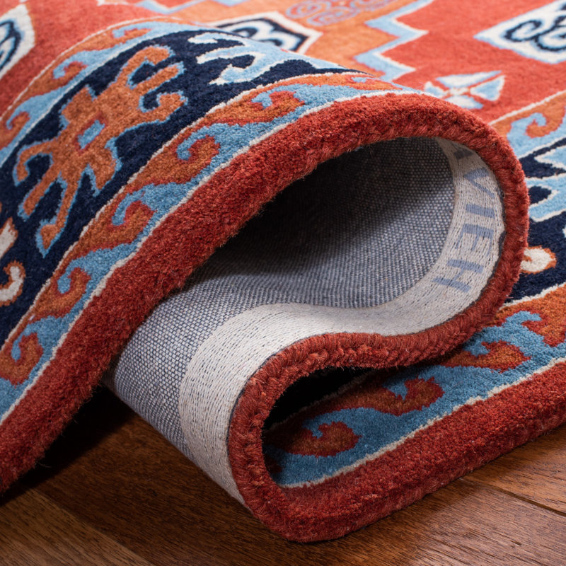 Tapis en laine touffeté à la main Wahcheechee, Rectangle 3 pi x 5 pi