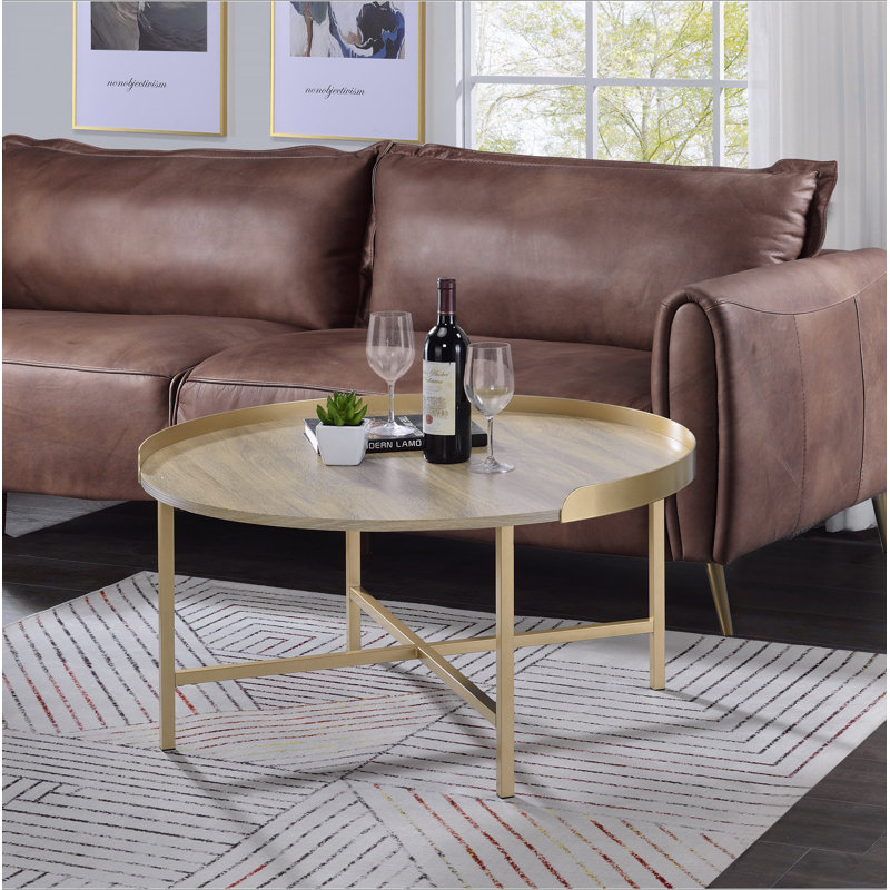 Table basse ronde moderne 1pc Modern Aesthetic