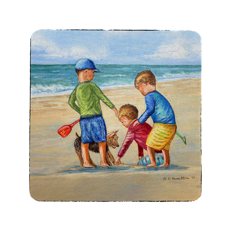 Silicone Square 4 Piece Coaster Set