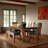 Raly Dining Table, Brown Wood Extendable 60-78 Inch Top Butterfly Leaf