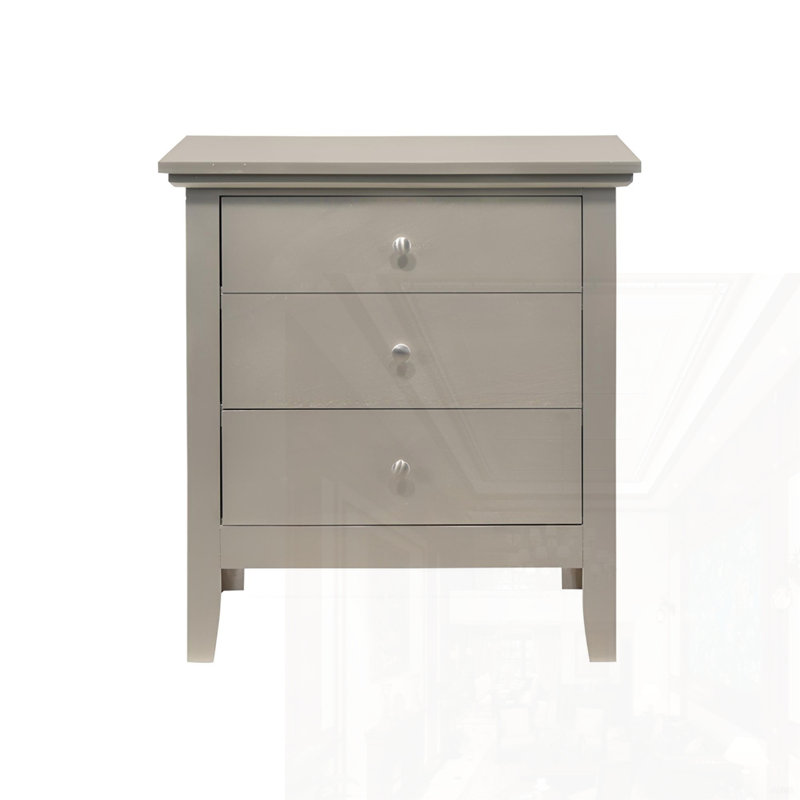 Table de chevet champagne