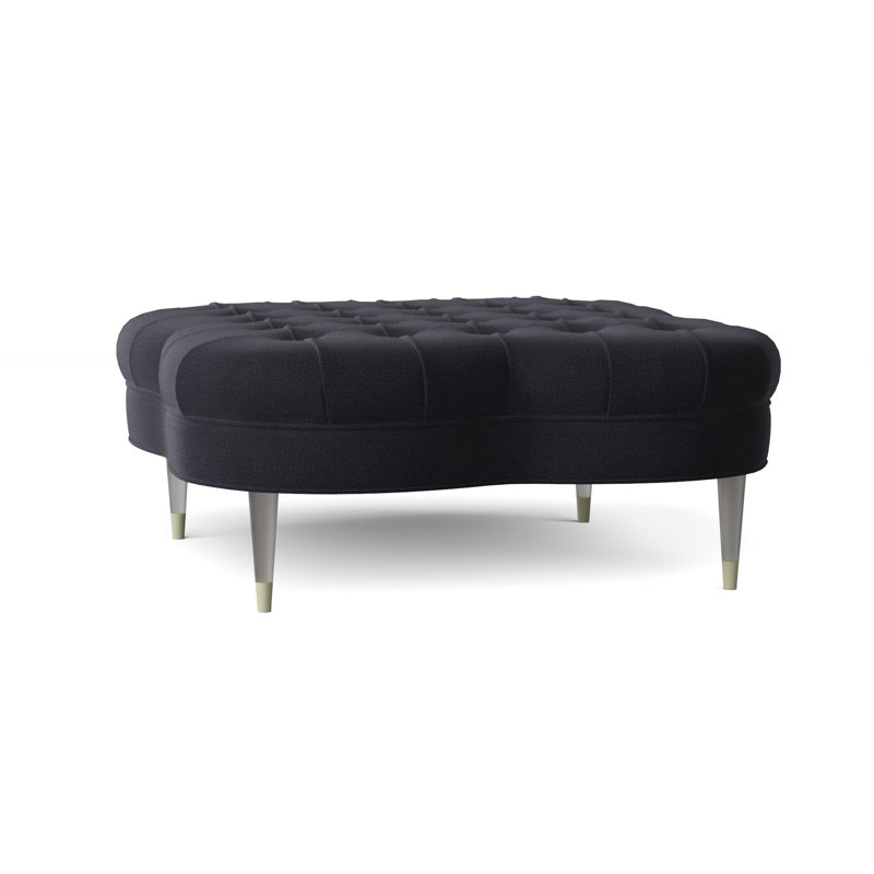 Shamrock Novelty Ottoman, Venice Navy