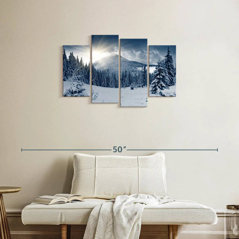Alvord paysage hivernal, H 22 po x l 36 po