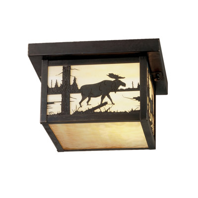 Glass Flush Mount