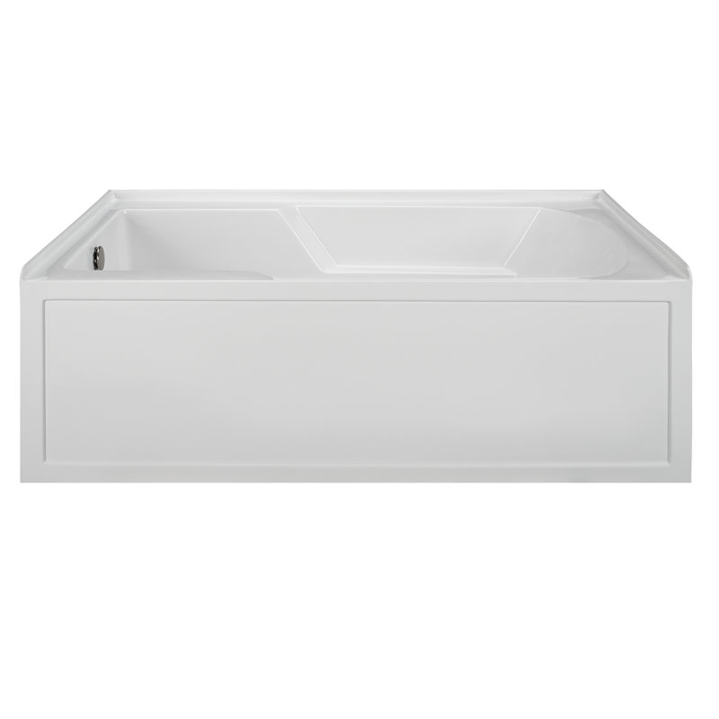 Baignoire tourbillon 59,875 "Reliance®, Blanc, Gauche
