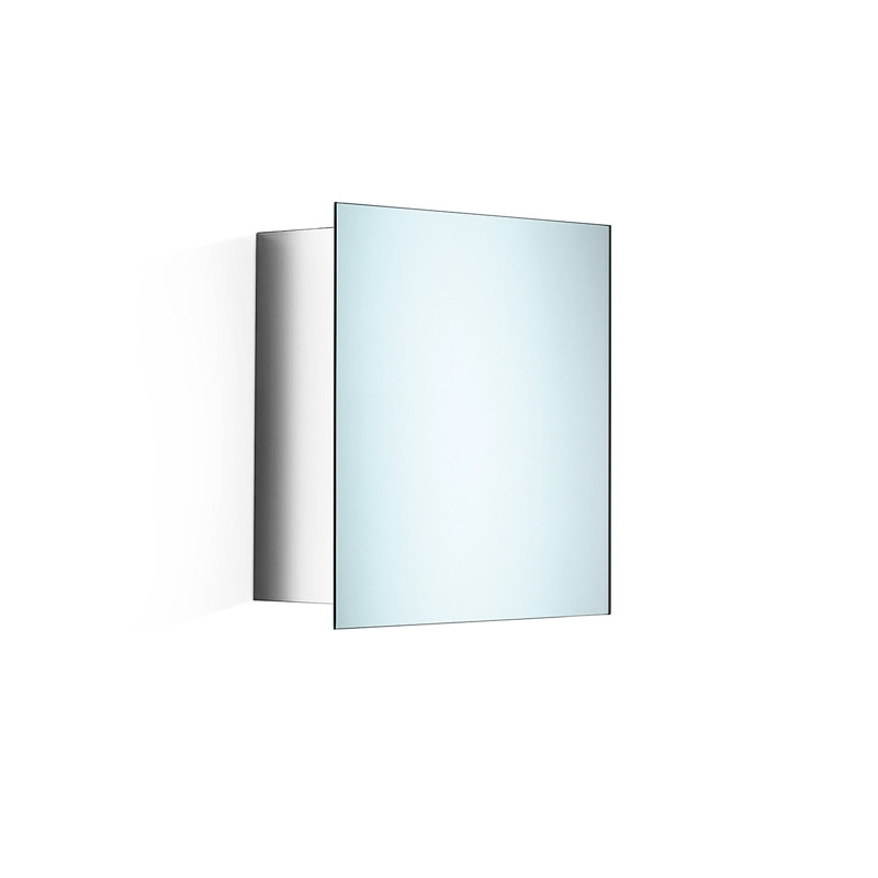 Pika Mirrored Medicine Cabinet, 17.7" H x 17.7" W x 5.9" D