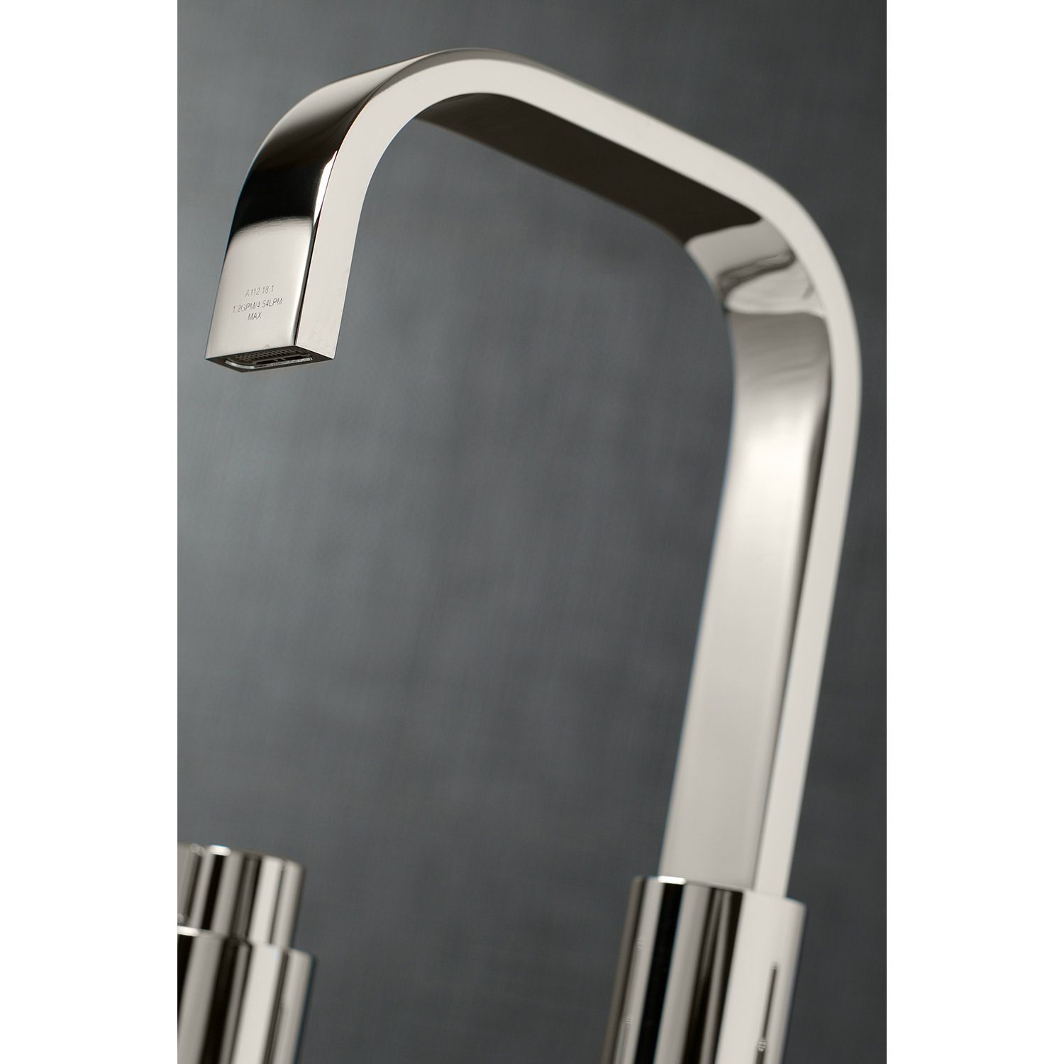 NuvoFusion Widespread Bathroom Faucet with Drain, Polished Nickel