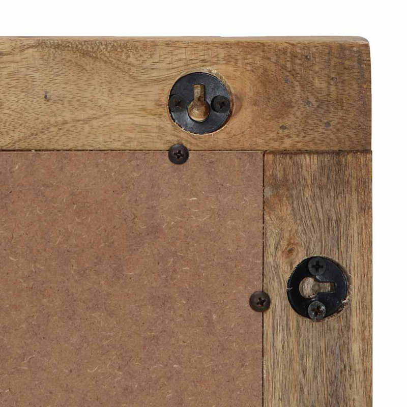 Solid Wood Rectangle Mirror