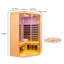 Sauna de coin pour deux personnes