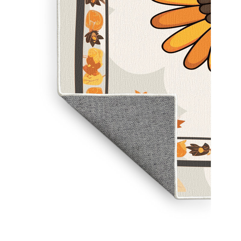 Tapis de Noël East Urban Home, Rectangulaire 8 pi x 10 pi