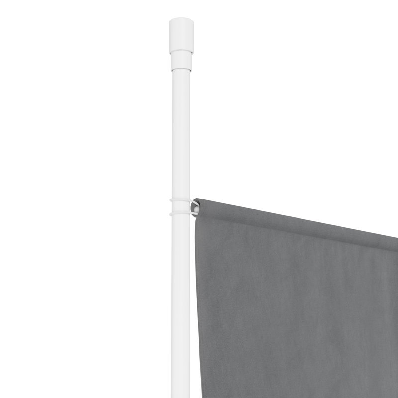 127Cm Single Panel Room Divider, Charcoal