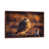 Classic Brown Wood Framed Canvas