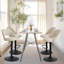 24''-32'' Adjustable Height Swivel Upholstered Bar Stool-1225316022