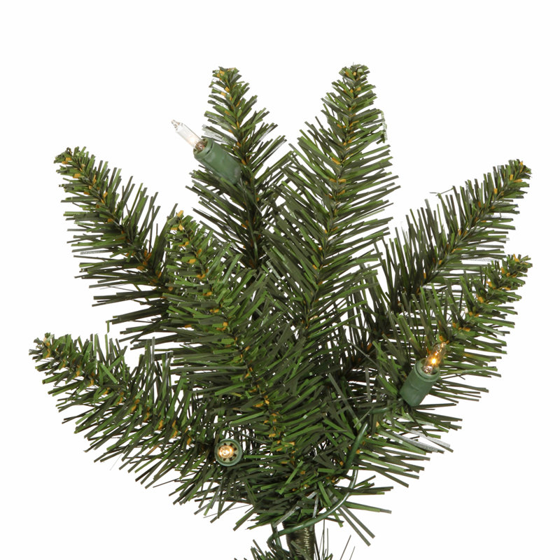 Arbre de Noël artificiel Durham Pole Pine, H 6,5 pi, Sans éclairage