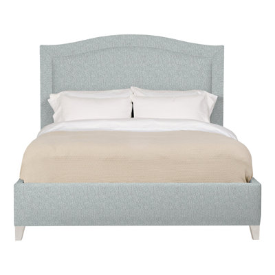 Caroline/Casey Queen Upholstered Low Profile Panel Bed