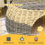 Wicker Cat House, Raised Rattan Cat Bed, Cozy Kitten Cave with Washable Soft Cushion