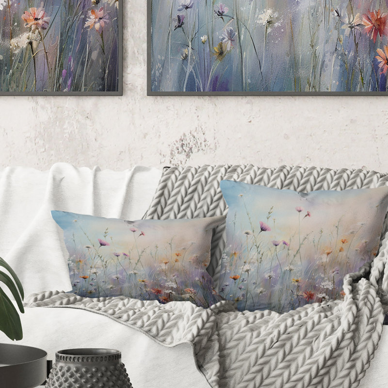 Coussin Wildflowers Wander Meadows - Wildflowers