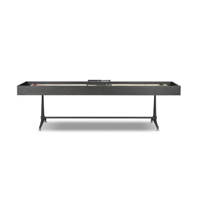 Small Shuffleboard Table-Ebonized Oak