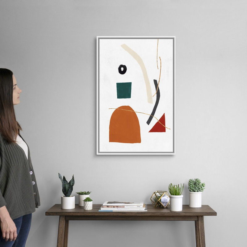 «Precision II» par PI Studio - reproduction sur toile, H 32 po x l 22 po x P 1,75 po, Toile blanche encadrée
