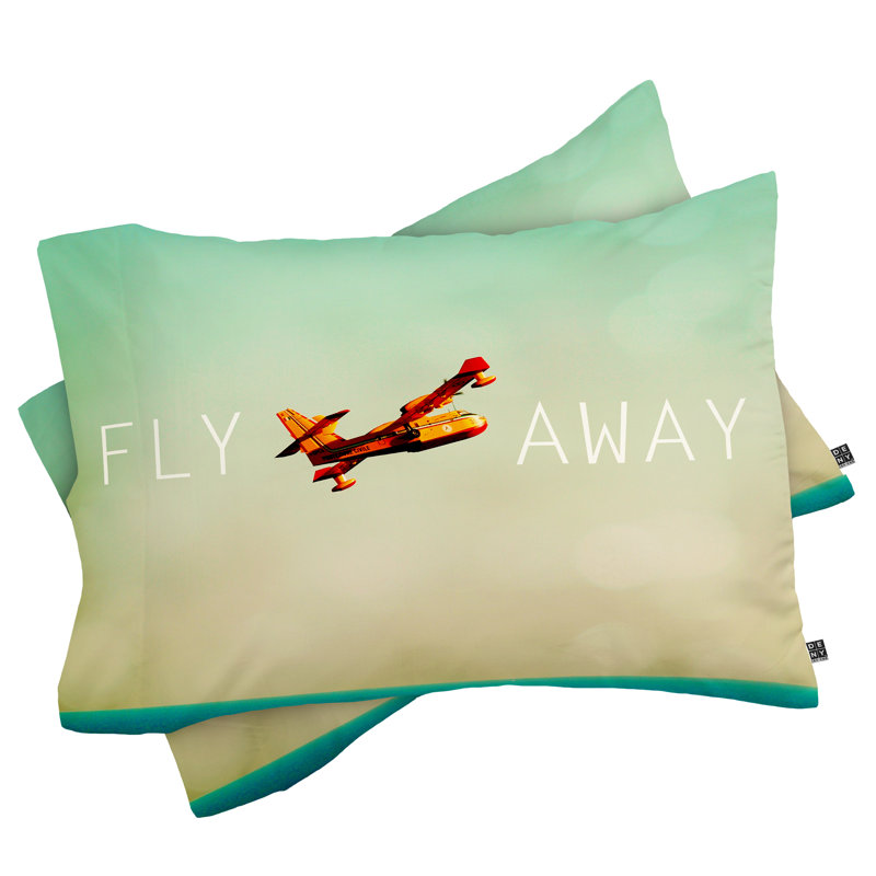 Happee Monkee Fly Away Pillowcase, Standard