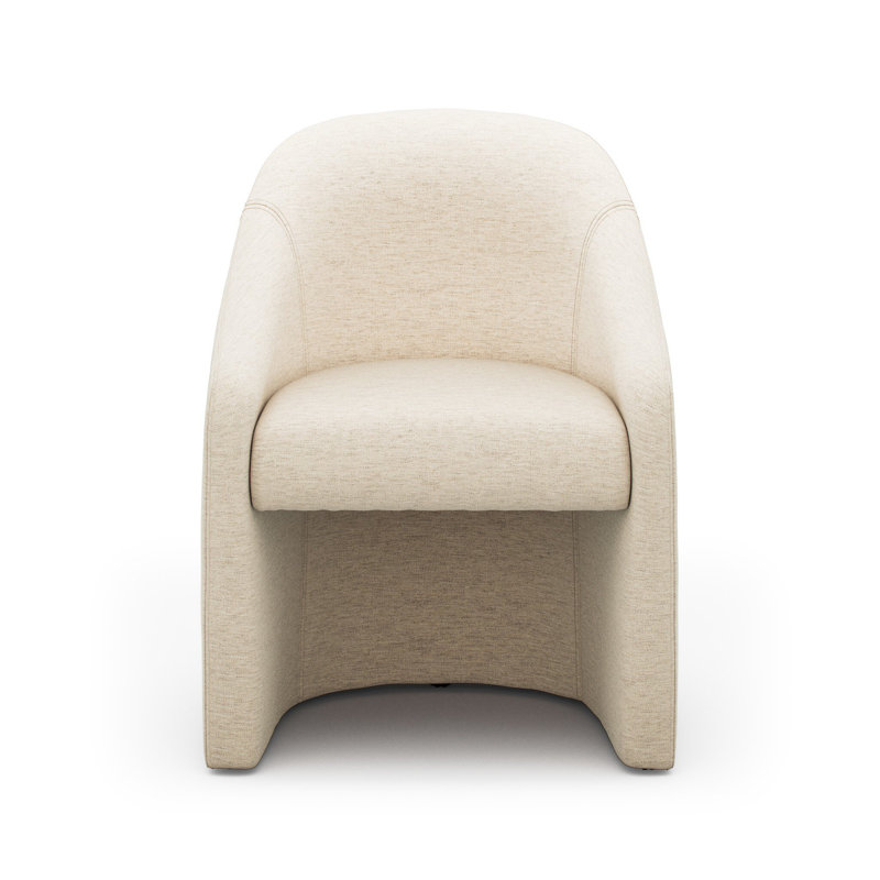 Levi Dining Chair, Knoll Sand, Crypton Nomad Snow