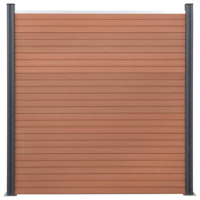 186 cm H x 180 cm W Fence Panels Fencing with 9 Panel(s) Included