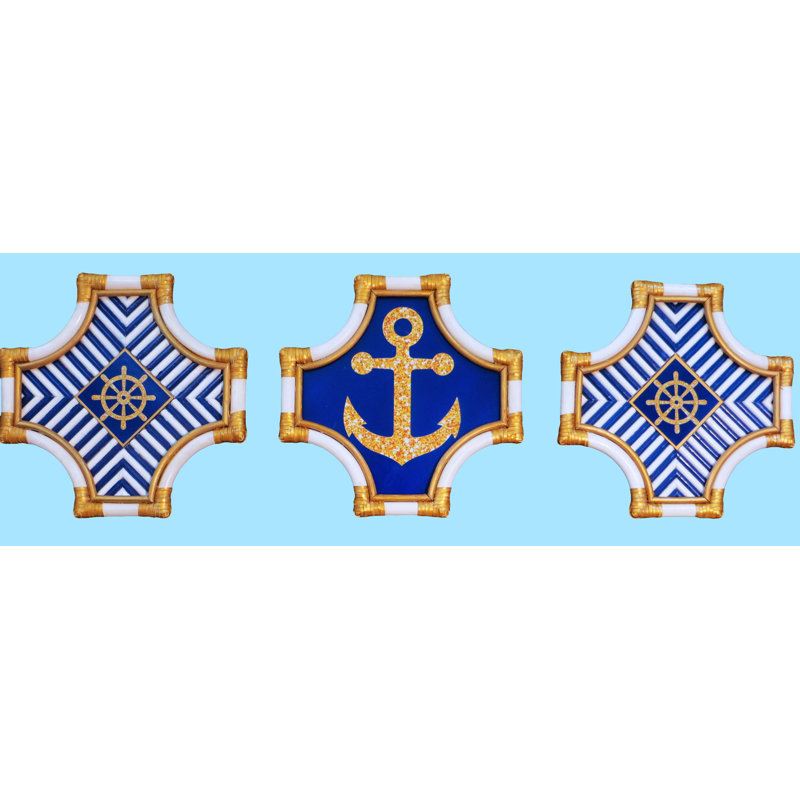 Luxton Nautical & Beach Wall Decor on Solid Wood