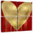 Hardie Big Hearted Gold On Red-109094990