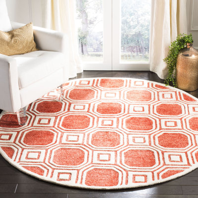 Tyric Hand Tufted Performance Abstract Rug