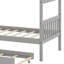 Lit en bois avec couchette-155783352