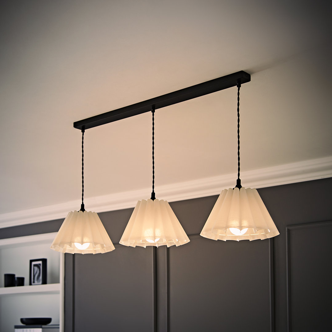 3 - Light Matte Black Pendant