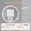 Round Lighted Wall Mounted Bathroom Mirror-1381040259