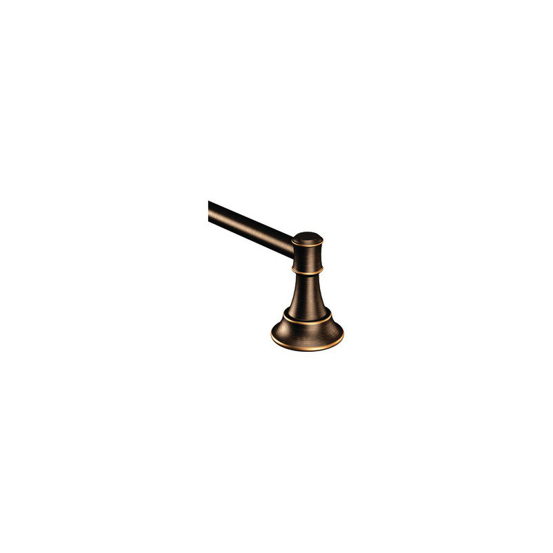 Ashville 26.28" Wall Mounted Towel Bar, Mediterranean Bronze