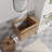 Bathroom Vanity With Open Shelf Without Basin Cabinet