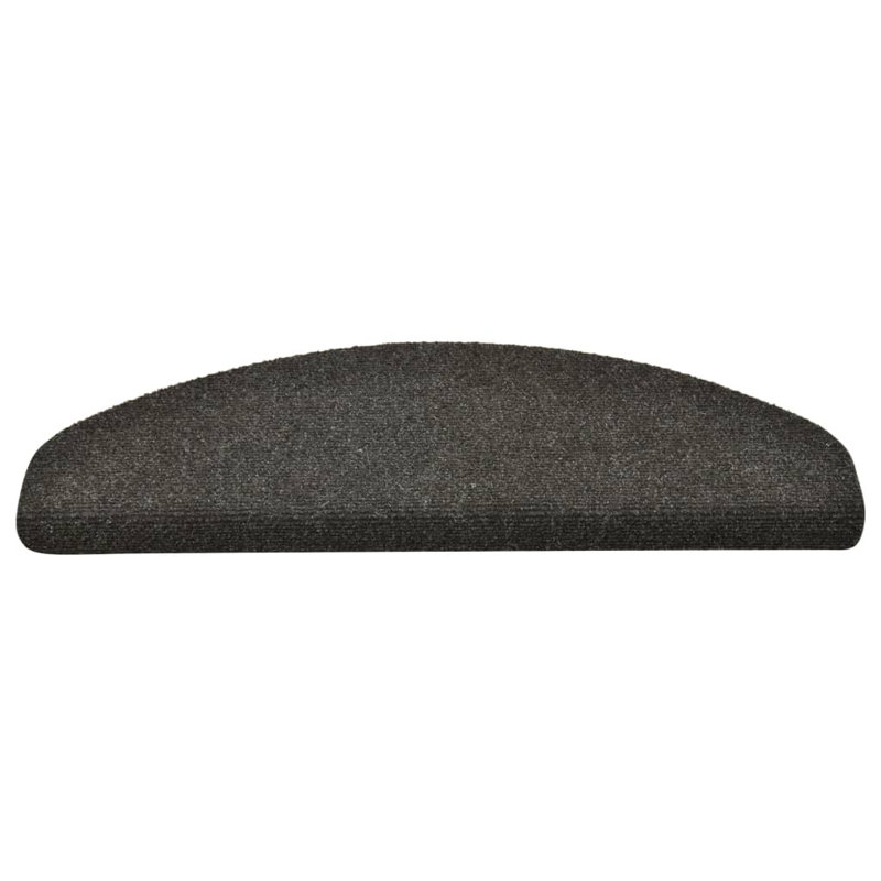 Argenys Self-adhesive Stair Mats Anthracite Needle Punch