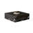 Black Solid Wood Square Rotatable Coffee Table
