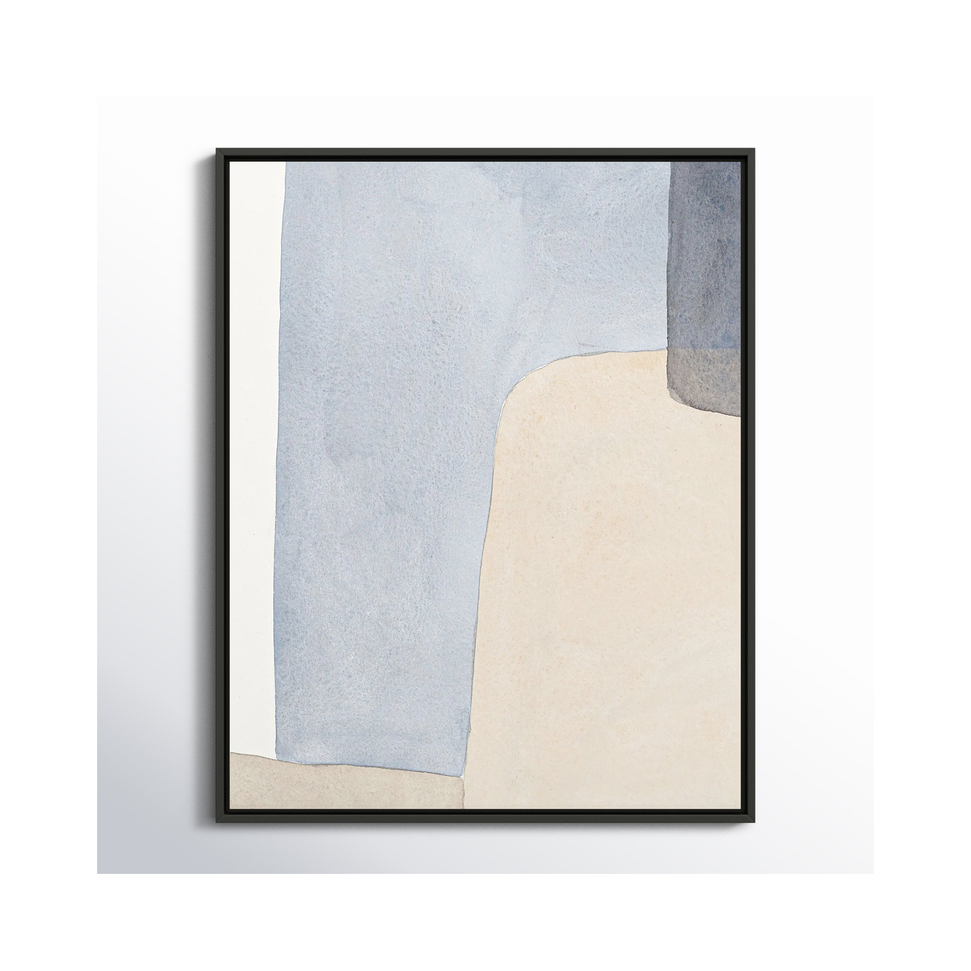 Dreamy Hues by Julia Balfour, 25" H x 20" W x 1.4" D, Black Framed Canvas