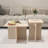 Coffee Tables for Living Room: End Tables Living Room Set of 2 For Modern,Small Coffee Tables for Small Spaces,Nesting Side Tables for Wood-353438500
