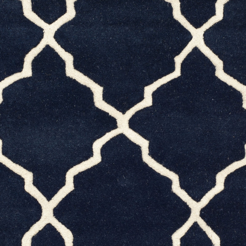 Chatham Hand Tufted Wool Geometric Rug, Rectangle 4' x 6'