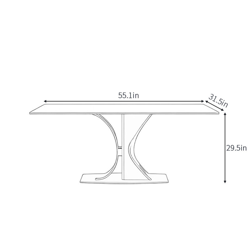 Omraj, 29.5"H x 55.1"L x 31.5"W