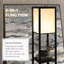 156cm Matte Column Floor Lamp