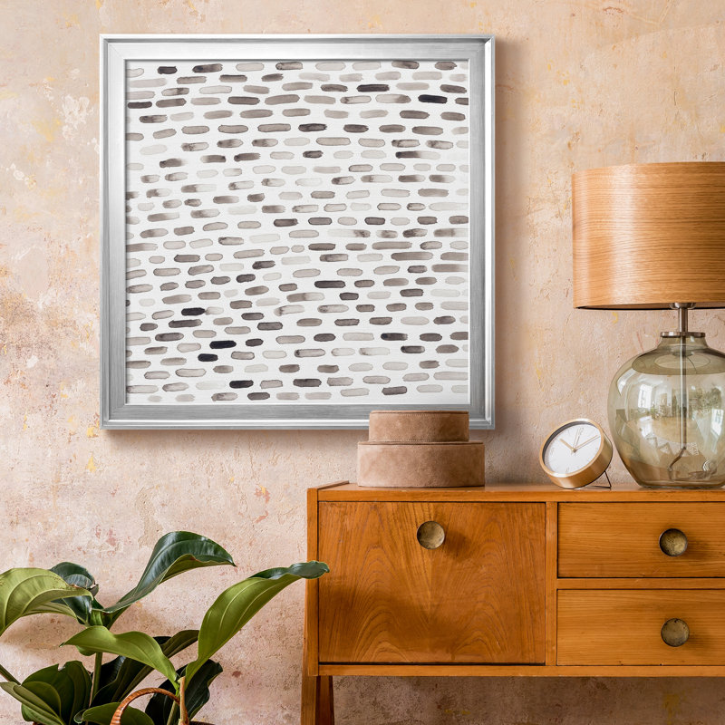 «Subtle Signals VI», reproduction encadrée de qualité supérieure - prête à être accrochée, H 31,5 po x l 31,5 po x P 1,5 po