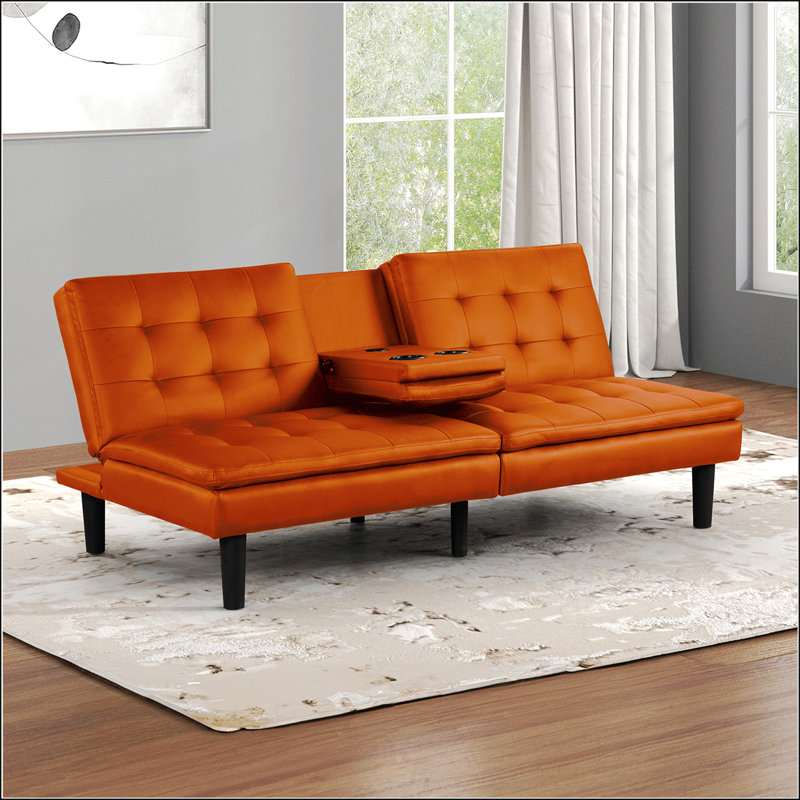 Canapé-lit futon, Orange